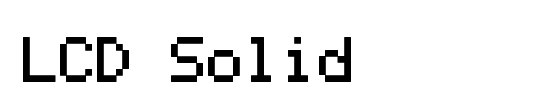 LCD Solid