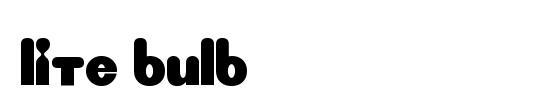 Lite Bulb