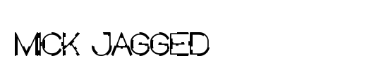 MICK JAGGED