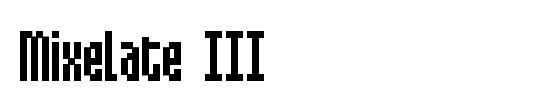 Mixelate III