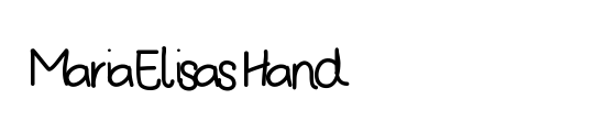 MariaElisasHand