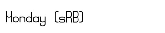 Monday (sRB)