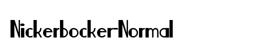 Nickerbocker-Normal