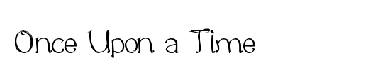 Once Upon a Time