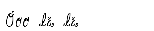 Ooo la la