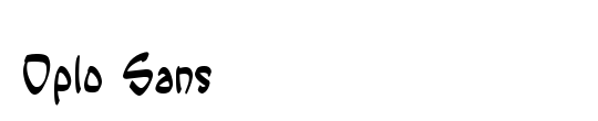 Oplo Sans