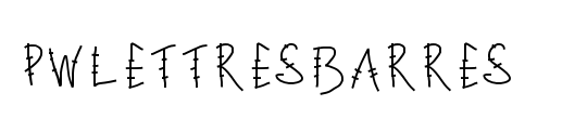 PWLettresbarres
