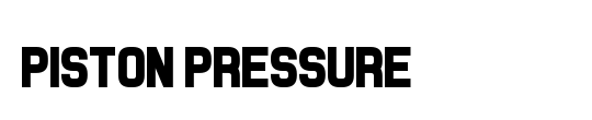 Piston Pressure