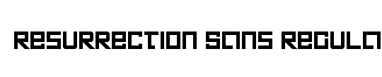 Resurrection Sans
