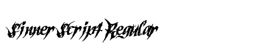 Sinner Script