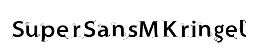 SuperSansMKringel