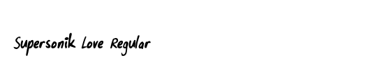 Supersonik Love