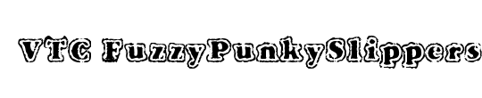 VTC FuzzyPunkySlippers