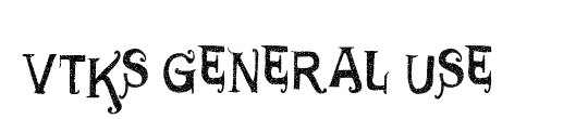 VTKS GENERAL USE