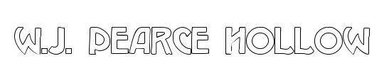 W.J. Pearce hollow