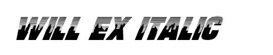 Will Ex Italic