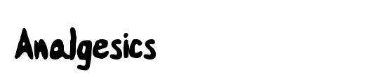 Analgesics