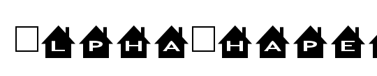 AlphaShapes houses