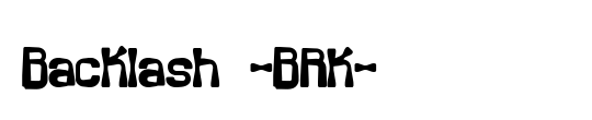 Backlash (BRK)