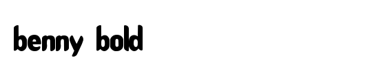 Benny Bold