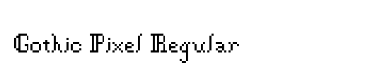 Gothic Pixel