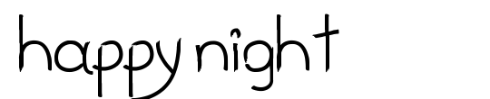 happy night