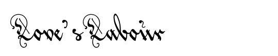 Love'sLabour