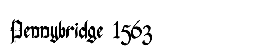 Pennybridge 1563