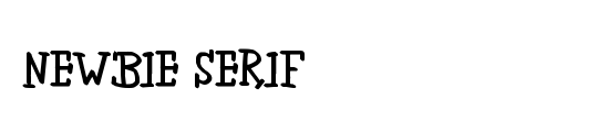 newbie serif
