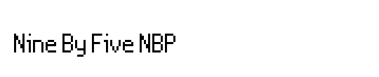 Nine By Five NBP