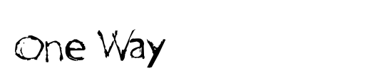 One Way