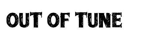 out of tune