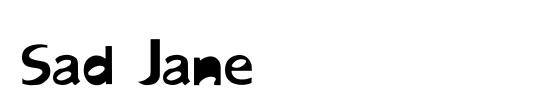 Sad Jane