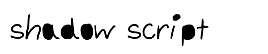 shadow script