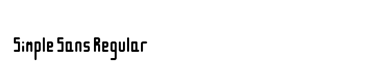Simple Sans