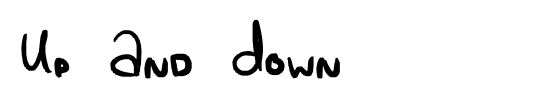 uP aND dOWN