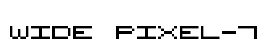 Wide Pixel-7