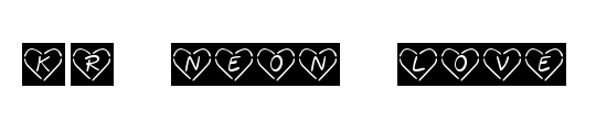 KR Neon Love