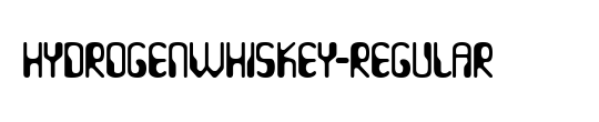 Hydrogen Whiskey