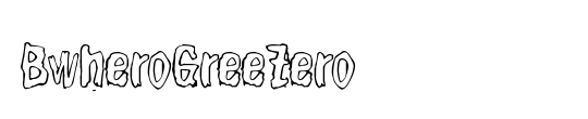 BwheroGreeZero