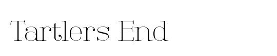 Tartlers End