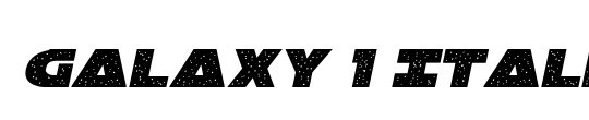 Galaxy 1 Italic