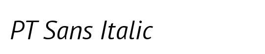 PT Sans