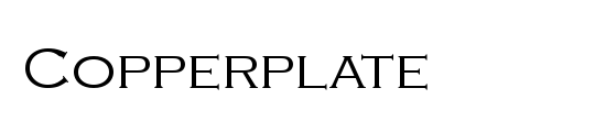 Copperplate