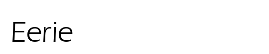 Eerie
