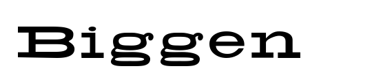 Biggen