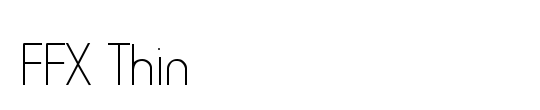 FFX Thin