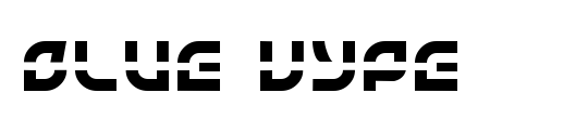 BLUE tYPE