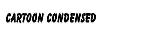 Cartoon Condensed