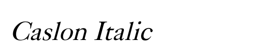 Caslon